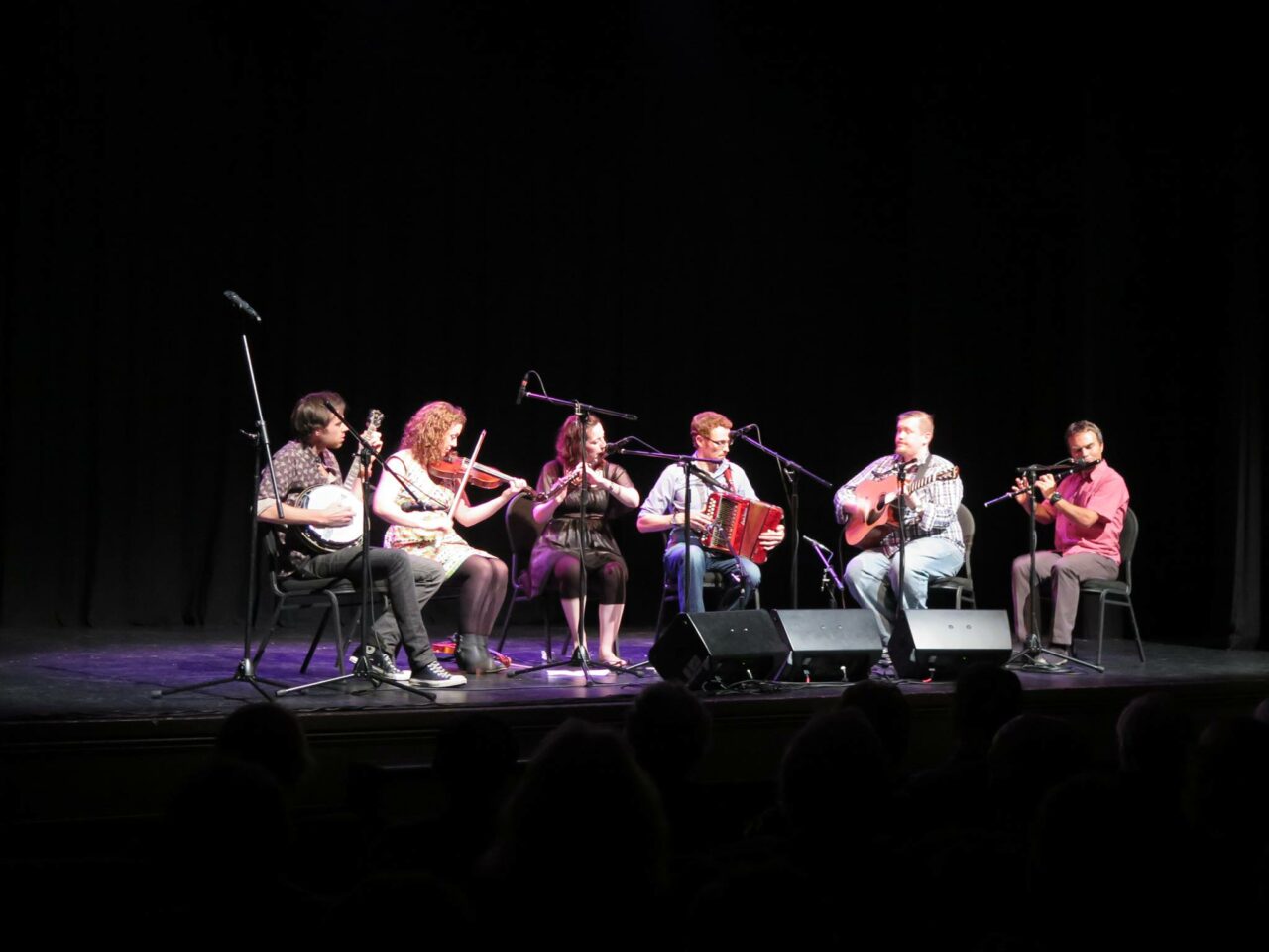 traditional Irish music concert at NCMA, Nelson