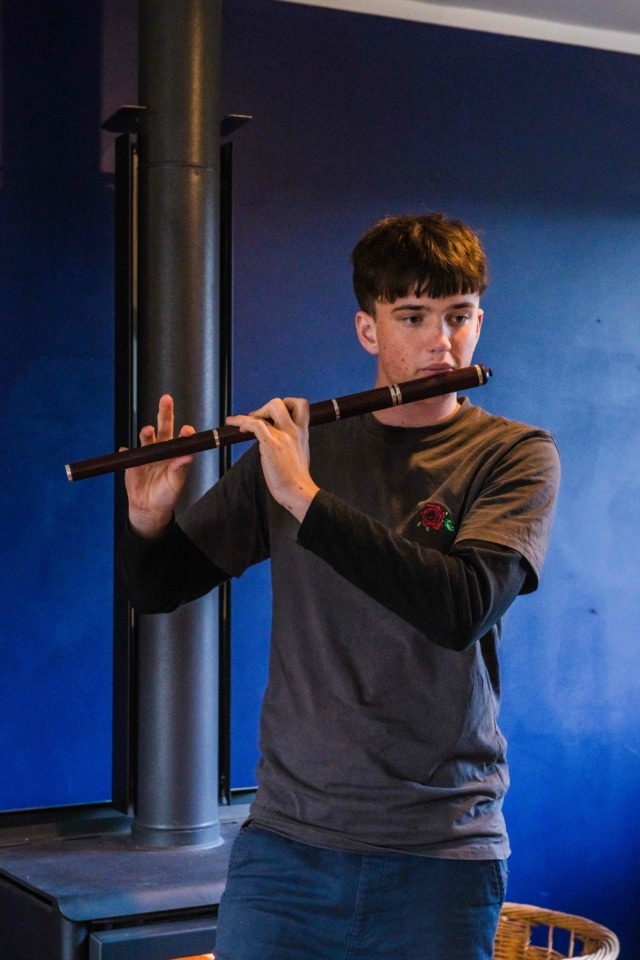 Max Gritten Irish flute student - HiRes